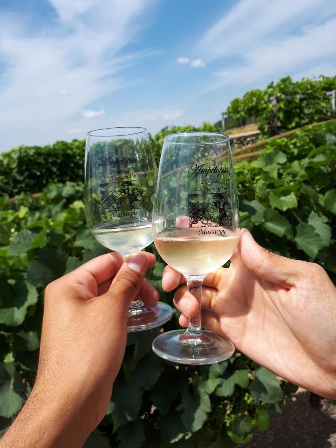 dégustation de crémant de Bourgogne