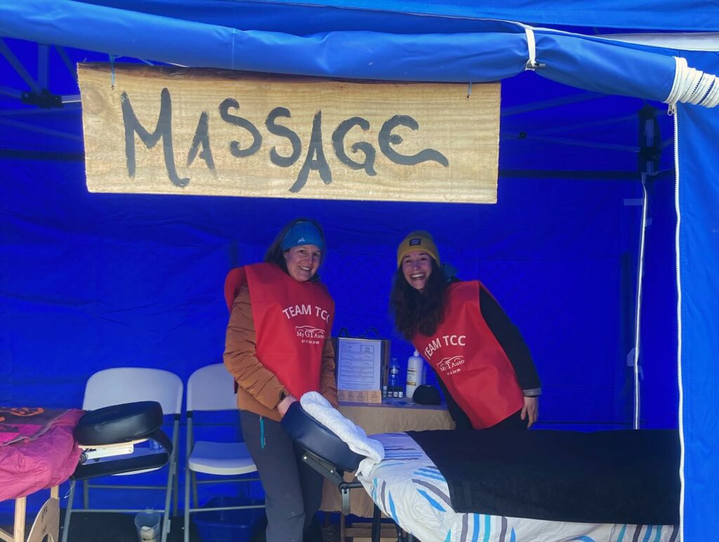 Massage bien être sur un évènement sportif en Bourgogne