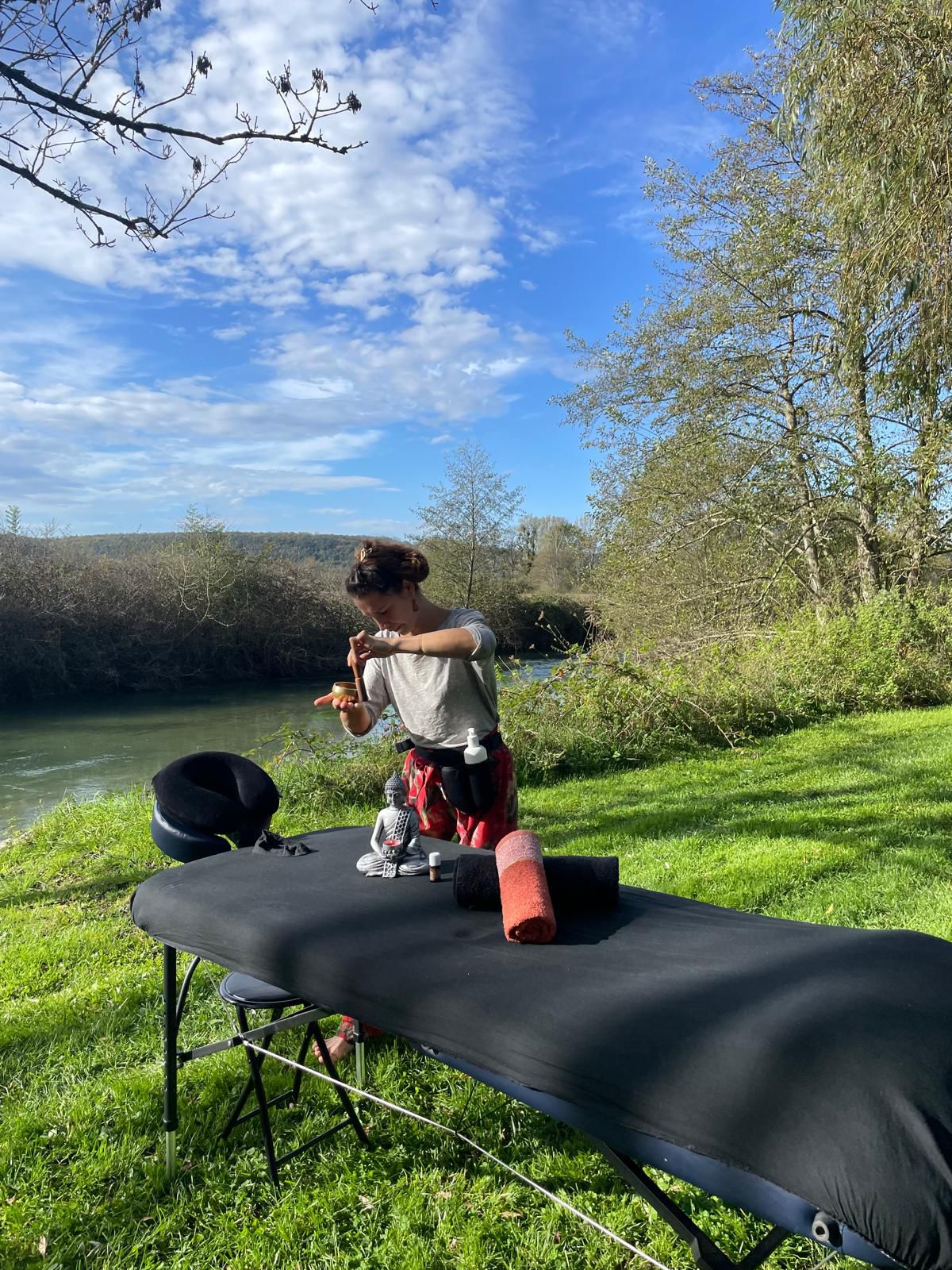 massage en pleine nature bourgogne